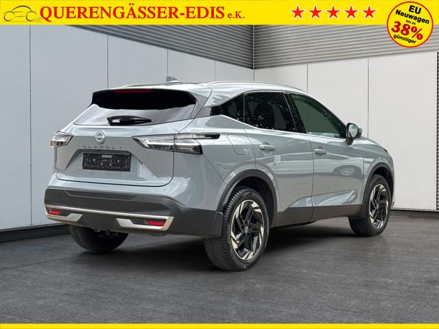 Nissan / Qashqai / Grau / / / QQ N-Connecta PANORAMA+beh.SCHEIBE+NAVI+AHK+ACC+WINTER
