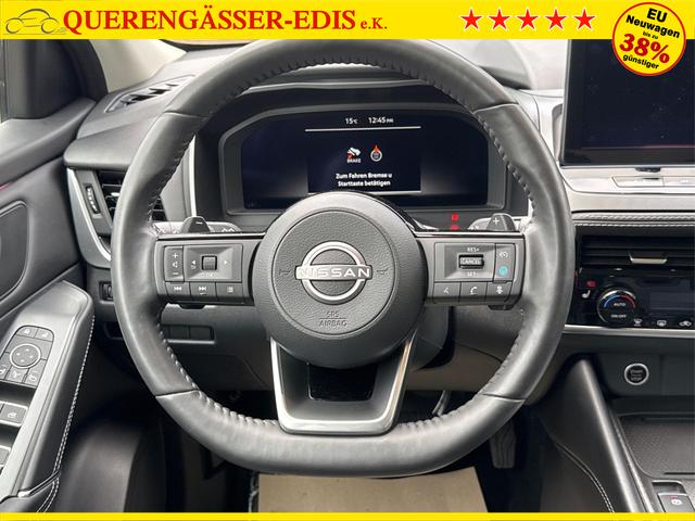 Nissan / Qashqai / Grau / / / QQ N-Connecta PANORAMA+beh.SCHEIBE+NAVI+AHK+ACC+WINTER