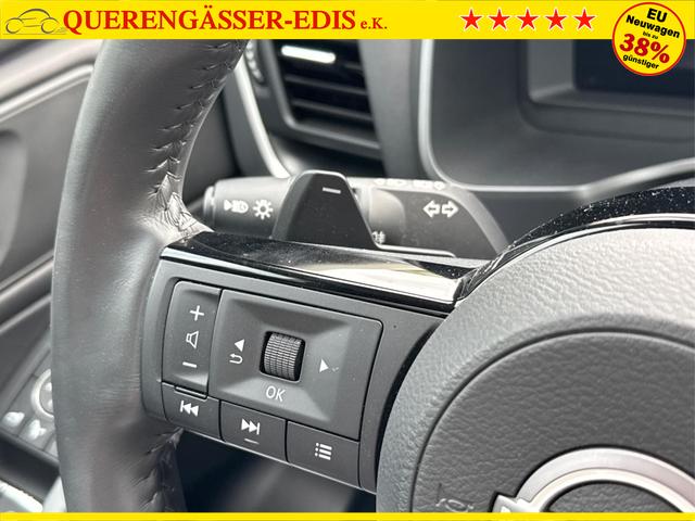Nissan / Qashqai / Grau / / / QQ N-Connecta PANORAMA+beh.SCHEIBE+NAVI+AHK+ACC+WINTER