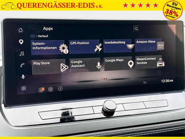 Nissan / Qashqai / Grau / / / QQ N-Connecta PANORAMA+beh.SCHEIBE+NAVI+AHK+ACC+WINTER