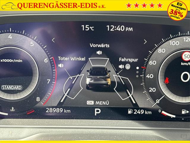 Nissan / Qashqai / Grau / / / QQ N-Connecta PANORAMA+beh.SCHEIBE+NAVI+AHK+ACC+WINTER