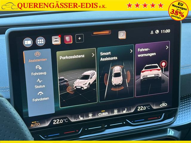 Cupra / Formentor / Blau / / / 4x4 AHK+NAVI+KAMERA+eHK+KESSY+ACC+19 ALU+LED+FULL LINK, Beispielbilder, ggf. teilweise mit Sonderausstattung