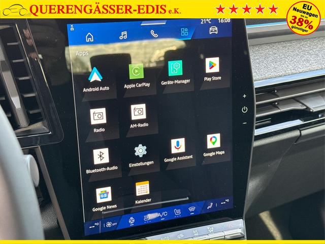 Renault / Austral / Schwarz / / / EL.HECKKL+LED+KAMERA+PDC+19LM, Beispielbilder, ggf. teilweise mit Sonderausstattung