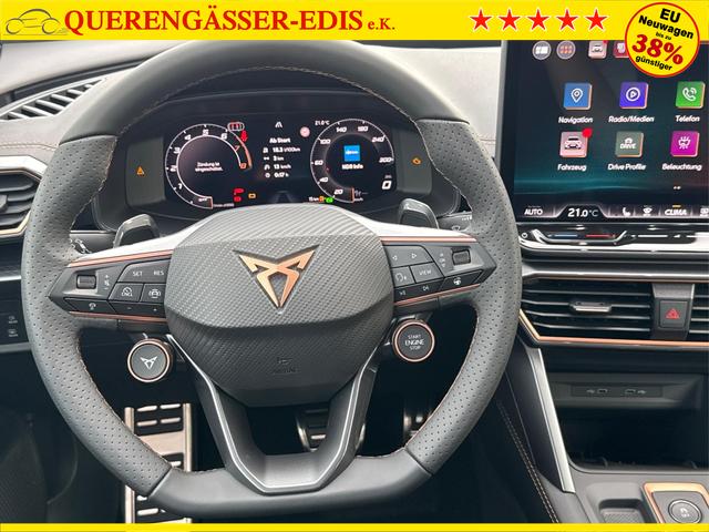 Cupra / Formentor / Grau / / / 4x4 AHK+NAVI+KAMERA+eHK+KESSY+ACC+19 ALU+LED+FULL LINK, Beispielbilder, ggf. teilweise mit Sonderausstattung
