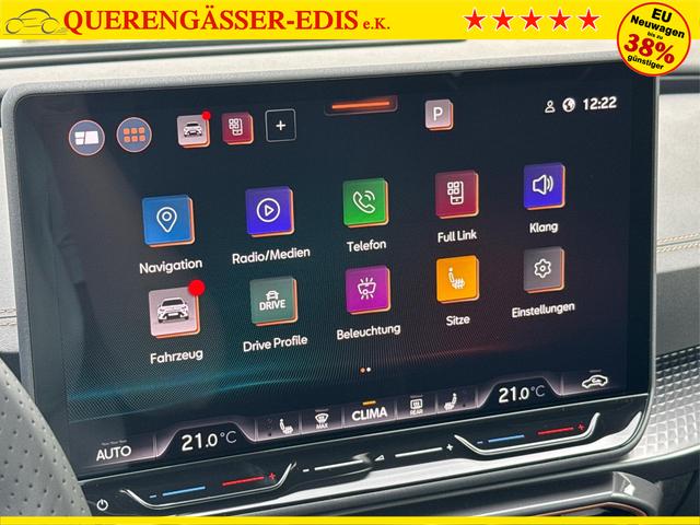 Cupra / Formentor / Grau / / / 4x4 AHK+NAVI+KAMERA+eHK+KESSY+ACC+19 ALU+LED+FULL LINK, Beispielbilder, ggf. teilweise mit Sonderausstattung