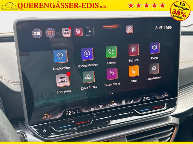Cupra / Leon Sportstourer / Blau / / / ST AHK+NAVI+eHK+KAMERA+ACC+SHZ+18 ALU+LED, Beispielbilder, ggf. teilweise mit Sonderausstattung
