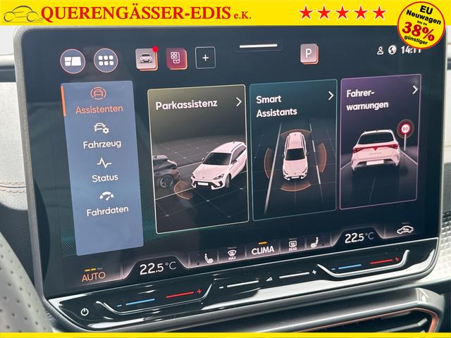 Cupra / Leon Sportstourer / Blau / / / ST AHK+NAVI+eHK+KAMERA+ACC+SHZ+18 ALU+LED, Beispielbilder, ggf. teilweise mit Sonderausstattung