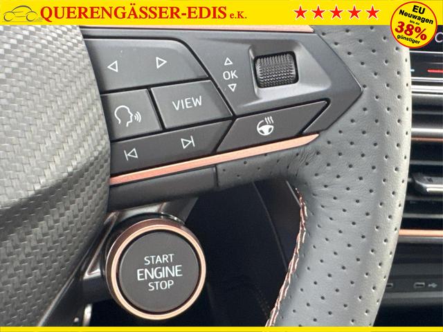 Cupra / Leon Sportstourer / Blau / / / ST AHK+NAVI+eHK+KAMERA+ACC+SHZ+18 ALU+LED, Beispielbilder, ggf. teilweise mit Sonderausstattung