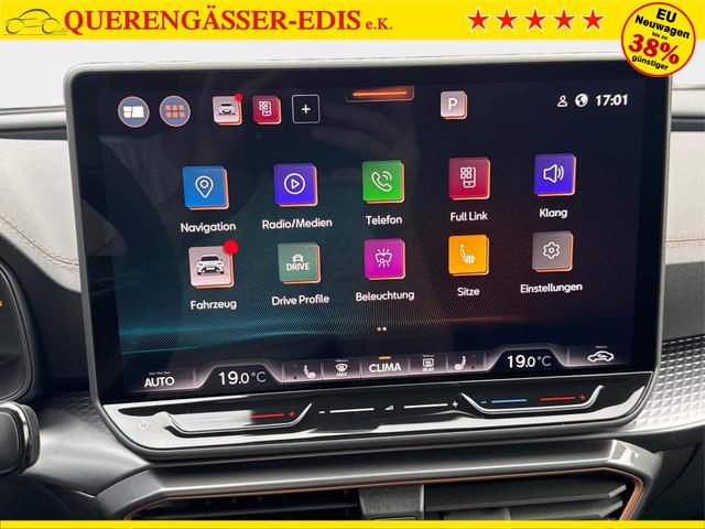 Cupra / Formentor / Blau / / / 4x4 AHK+eHK+NAVI+KAMERA+ACC+SHZ+18 ALU, Beispielbilder, ggf. teilweise mit Sonderausstattung
