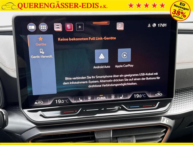 Cupra / Formentor / Blau / / / 4x4 AHK+eHK+NAVI+KAMERA+ACC+SHZ+18 ALU, Beispielbilder, ggf. teilweise mit Sonderausstattung