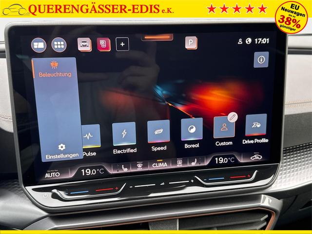 Cupra / Formentor / Blau / / / 4x4 AHK+eHK+NAVI+KAMERA+ACC+SHZ+18 ALU, Beispielbilder, ggf. teilweise mit Sonderausstattung