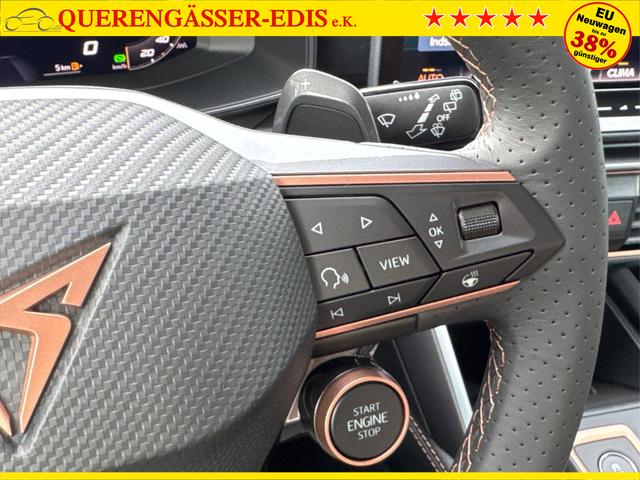 Cupra / Formentor / Schwarz / / / 4x4 AHK+NAVI+KAMERA+eHK+KESSY+ACC+19 ALU+LED+FULL LINK, Beispielbilder, ggf. teilweise mit Sonderausstattung