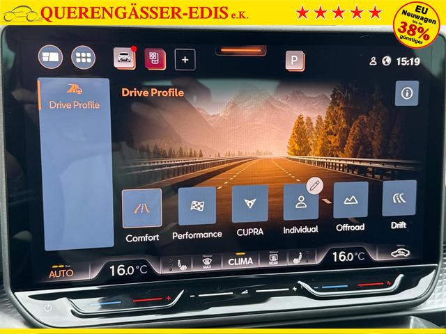 Cupra / Formentor / Schwarz / / / 4x4 AHK+NAVI+KAMERA+eHK+KESSY+ACC+19 ALU+LED+FULL LINK, Beispielbilder, ggf. teilweise mit Sonderausstattung