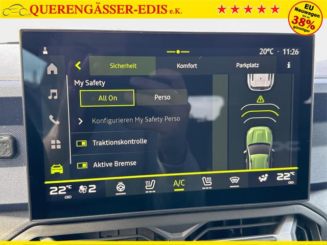Dacia / Bigster / Blau / / / SHZ+KLIMA+PDC+KAMERA+LED+17 ALU, Beispielbilder, ggf. teilweise mit Sonderausstattung