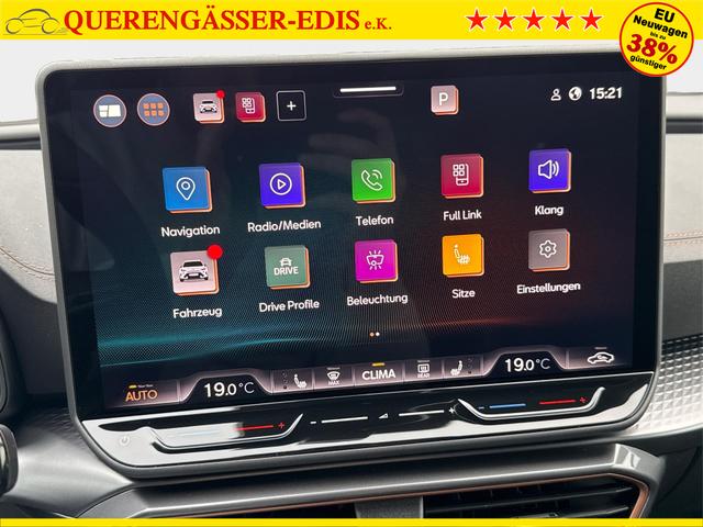 Cupra / Formentor / Grau / / / 4x4 AHK+NAVI+KAMERA+eHK+KESSY+ACC+19 ALU+LED+FULL LINK, Beispielbilder, ggf. teilweise mit Sonderausstattung