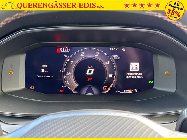 Cupra / Leon Sportstourer / Grau / / / ST AHK+NAVI+eHK+KAMERA+ACC+SHZ+18 ALU+LED, Beispielbilder, ggf. teilweise mit Sonderausstattung