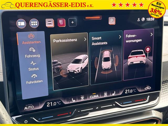 Cupra / Leon Sportstourer / Grau / / / ST AHK+NAVI+eHK+KAMERA+ACC+SHZ+18 ALU+LED, Beispielbilder, ggf. teilweise mit Sonderausstattung