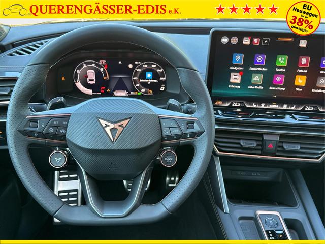 Cupra / Leon Sportstourer / Schwarz / / / ST AHK+NAVI+eHK+KAMERA+ACC+SHZ+18 ALU+LED, Beispielbilder, ggf. teilweise mit Sonderausstattung