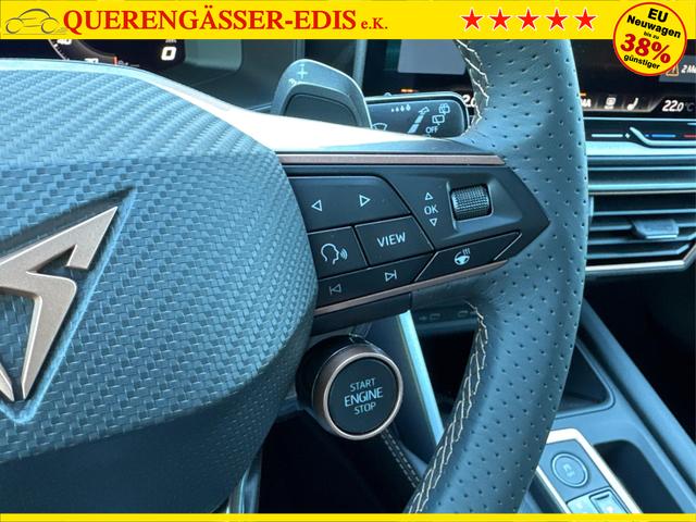Cupra / Leon Sportstourer / Schwarz / / / 4x4 ST AHK+NAVI+eHK+KAMERA+MEMORY+ACC+19 ALU+LED, Beispielbilder, ggf. teilweise mit Sonderausstattung