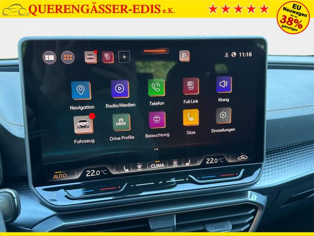 Cupra / Leon Sportstourer / Schwarz / / / 4x4 ST AHK+NAVI+eHK+KAMERA+MEMORY+ACC+19 ALU+LED, Beispielbilder, ggf. teilweise mit Sonderausstattung
