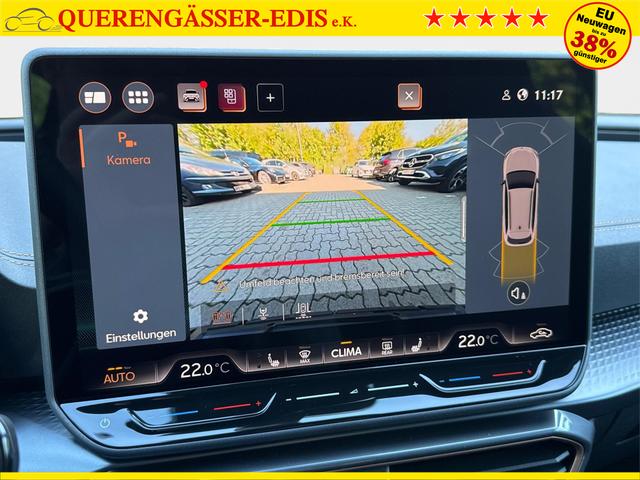 Cupra / Leon Sportstourer / Schwarz / / / 4x4 ST AHK+NAVI+eHK+KAMERA+MEMORY+ACC+19 ALU+LED, Beispielbilder, ggf. teilweise mit Sonderausstattung