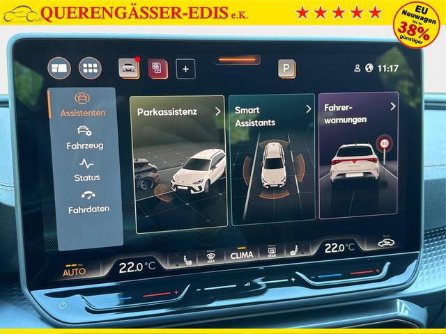 Cupra / Leon Sportstourer / Schwarz / / / 4x4 ST AHK+NAVI+eHK+KAMERA+MEMORY+ACC+19 ALU+LED, Beispielbilder, ggf. teilweise mit Sonderausstattung