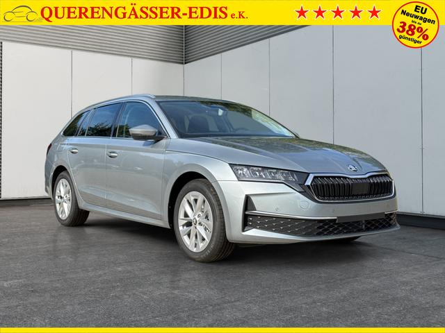 Skoda / Octavia Combi / Silber / / / ACC+AHK+eHK+KAM+PDC+LED+17ALU+SHZ