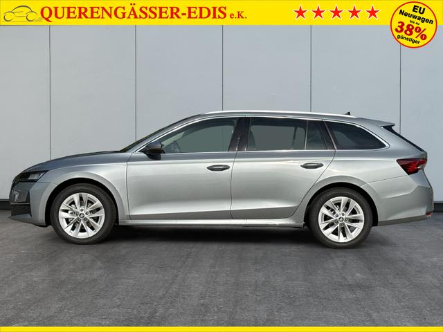 Skoda / Octavia Combi / Silber / / / ACC+AHK+eHK+KAM+PDC+LED+17ALU+SHZ