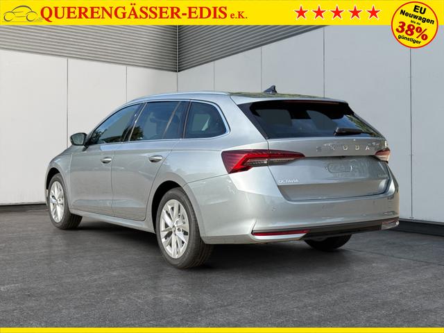 Skoda / Octavia Combi / Silber / / / ACC+AHK+eHK+KAM+PDC+LED+17ALU+SHZ
