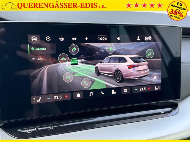 Skoda / Octavia Combi / Silber / / / ACC+AHK+eHK+KAM+PDC+LED+17ALU+SHZ