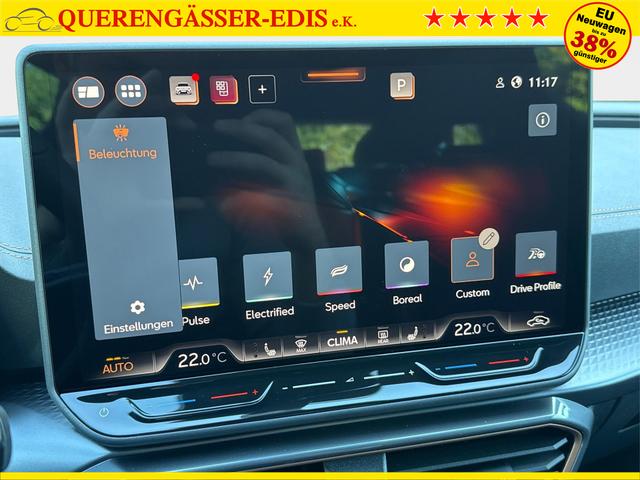 Cupra / Leon Sportstourer / Schwarz / / / 4x4 ST AHK+NAVI+eHK+KAMERA+MEMORY+ACC+19 ALU+LED, Beispielbilder, ggf. teilweise mit Sonderausstattung