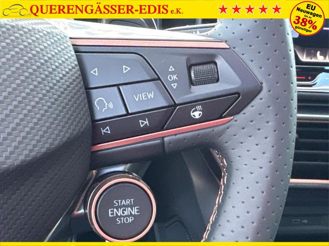 Cupra / Leon / Schwarz / / / NAVI+KAMERA+KESSY+MEMORY+SHZ+ACC+PDC+LED+19 ALU