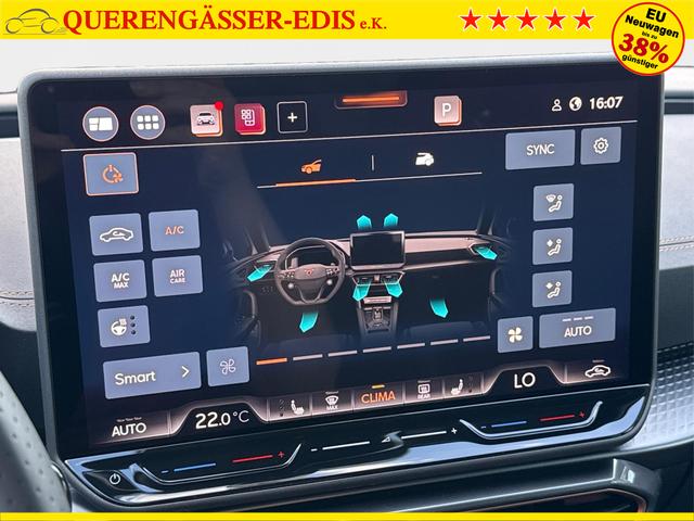 Cupra / Leon / Schwarz / / / NAVI+KAMERA+KESSY+MEMORY+SHZ+ACC+PDC+LED+19 ALU