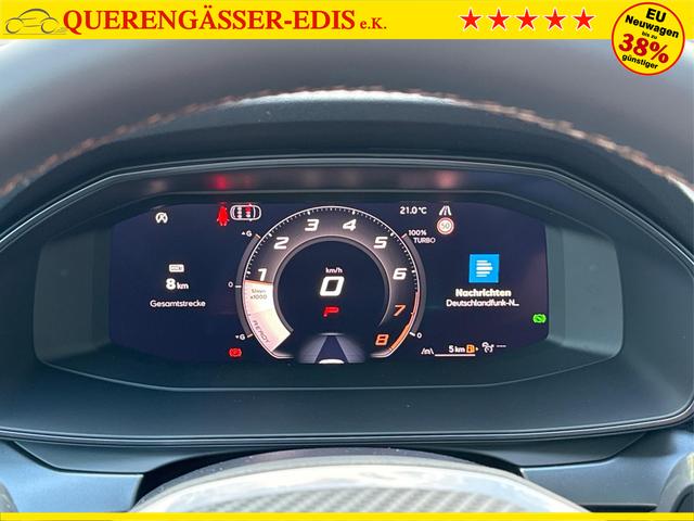 Cupra / Leon / Schwarz / / / NAVI+KAMERA+KESSY+MEMORY+SHZ+ACC+PDC+LED+19 ALU