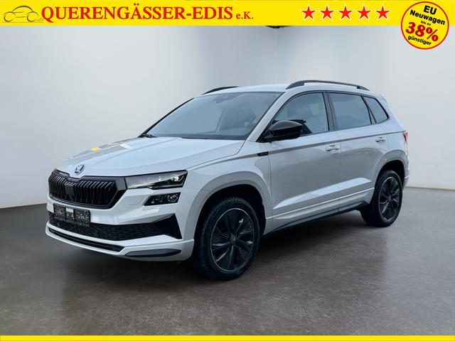 Skoda Karoq 1,5 TSI DSG Sportline 2ZKli AHK ACC SHT PDC Kam 19Zo 5JG 