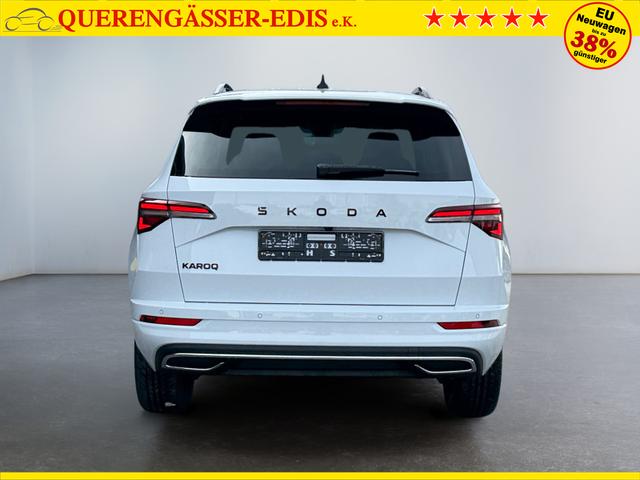 Skoda Karoq 1,5 TSI DSG Sportline 2ZKli AHK ACC SHT PDC Kam 19Zo 5JG 