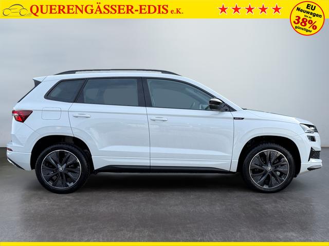Skoda Karoq 1,5 TSI DSG Sportline 2ZKli AHK ACC SHT PDC Kam 19Zo 5JG 