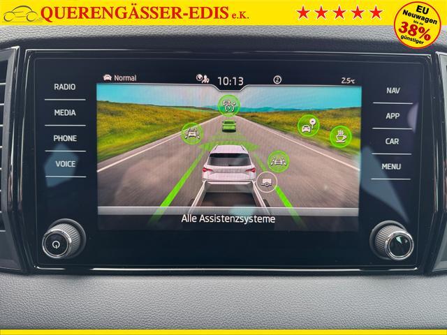 Skoda Karoq 1,5 TSI DSG Sportline 2ZKli AHK ACC SHT PDC Kam 19Zo 5JG 