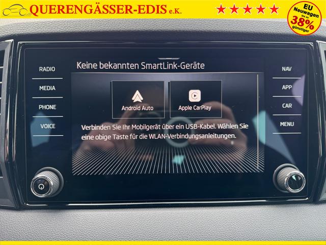 Skoda Karoq 1,5 TSI DSG Sportline 2ZKli AHK ACC SHT PDC Kam 19Zo 5JG 