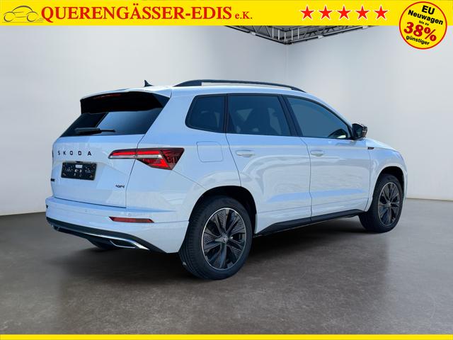 Skoda Karoq 2,0 TSI 4x4 DSG Sportline 2ZKli AHK ACC SHT PDC Kam 5JG 