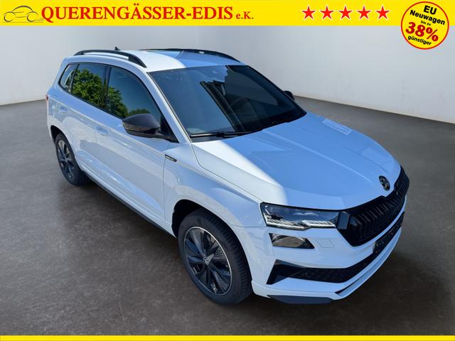 Skoda Karoq 2,0 TSI 4x4 DSG Sportline 2ZKli AHK ACC SHT PDC Kam 5JG 
