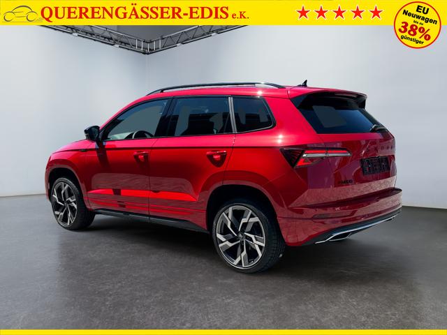 Skoda Karoq 1,5 TSI DSG Sportline 2ZKli ACC Cant 4xSHZ PDC Kam 5JG 