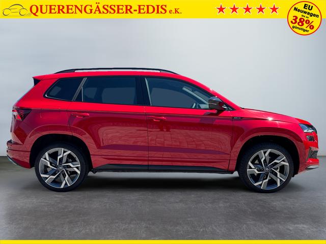 Skoda Karoq 1,5 TSI DSG Sportline 2ZKli ACC Cant 4xSHZ PDC Kam 5JG 