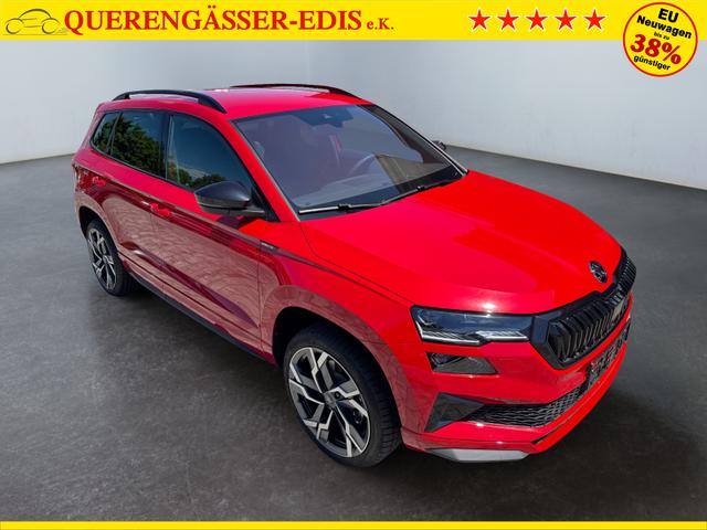 Skoda Karoq 1,5 TSI DSG Sportline 2ZKli ACC Cant 4xSHZ PDC Kam 5JG 