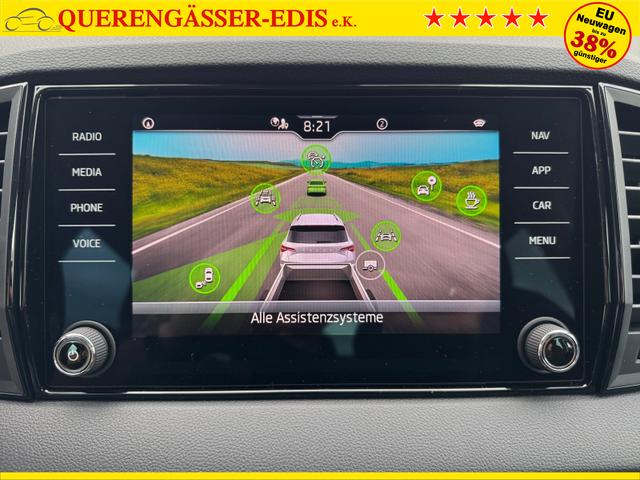 Skoda Karoq 2,0 TDI DSG 4x4 Selec 2Zoklim 4xSHZ LED 2xPDC Kam ACC AHK 5JG 