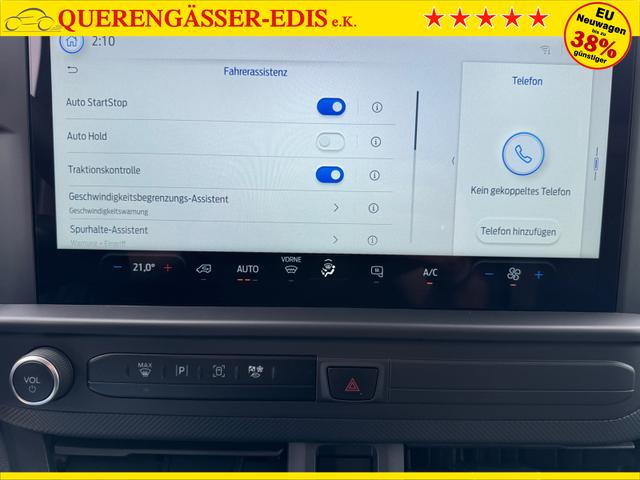Ford Transit Custom Trend 320 L2H1 Klima Sync4 PDC Kam 5JG 