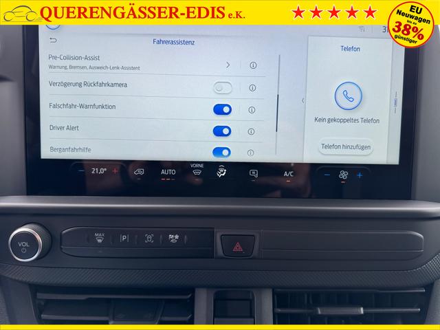 Ford Transit Custom Trend 320 L2H1 Klima Sync4 PDC Kam 5JG 