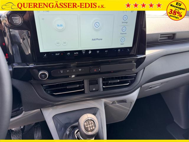 Ford Tourneo Custom Titanium NEU V710 L1 150 M6 Klima DAB Temp Spur PDC Kamera LED SYNC4 LMF 