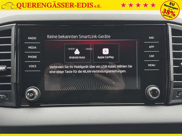 Neue Skoda Karoq Sportline top Austastung 