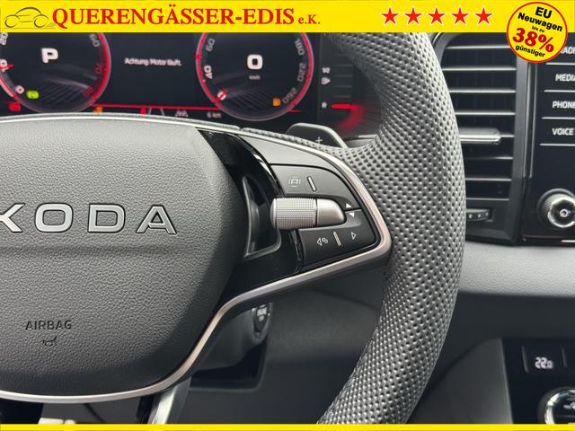 Neue Skoda Karoq Sportline top Austastung 
